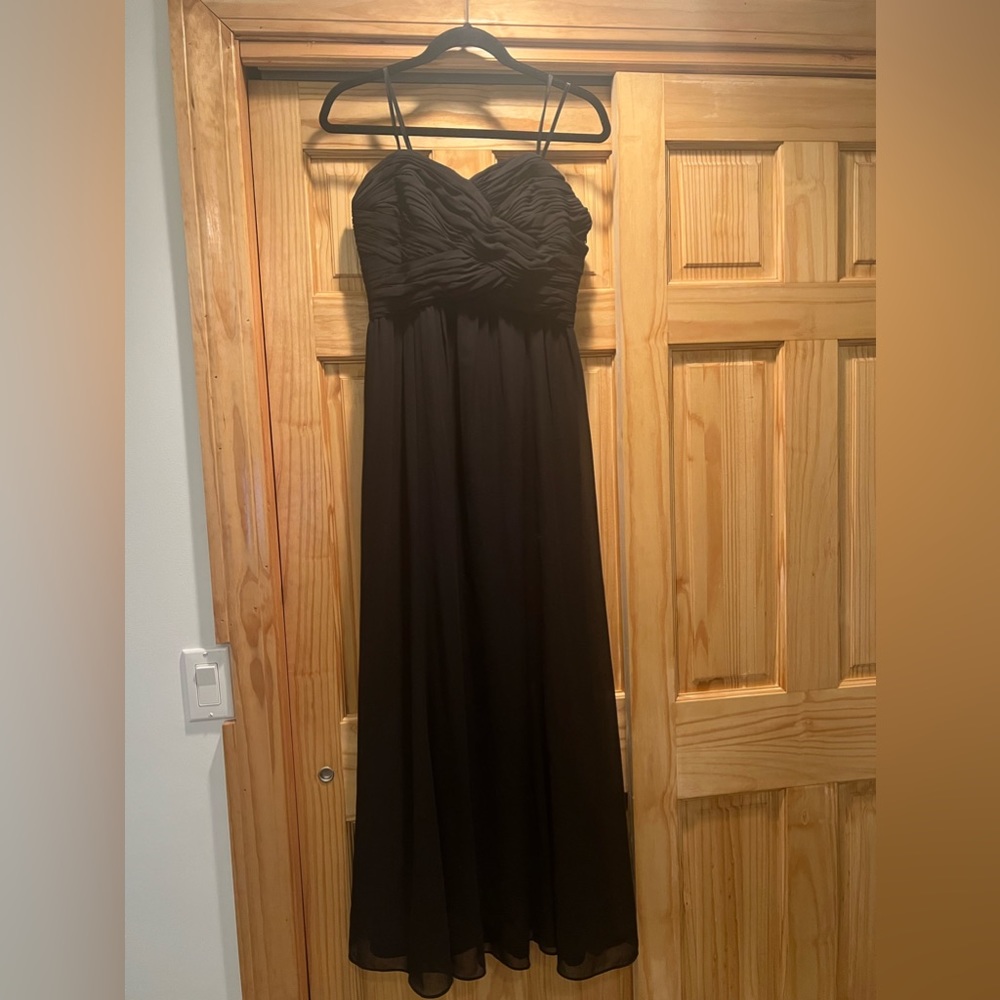 Strapless Ralph Lauren Evening Dress.
